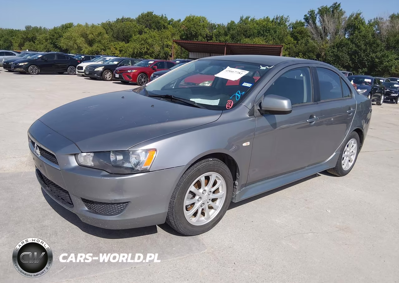 2012 Mitsubishi Lancer Es VIN:JA32U2FU9CU024084 - 2