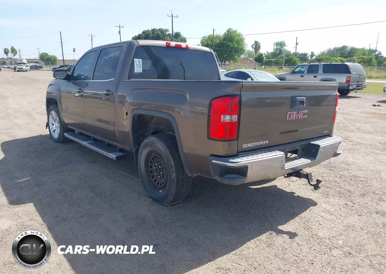 2014 GMC Sierra 1500 Sle VIN:3GTU2UEC2EG393735 - 3