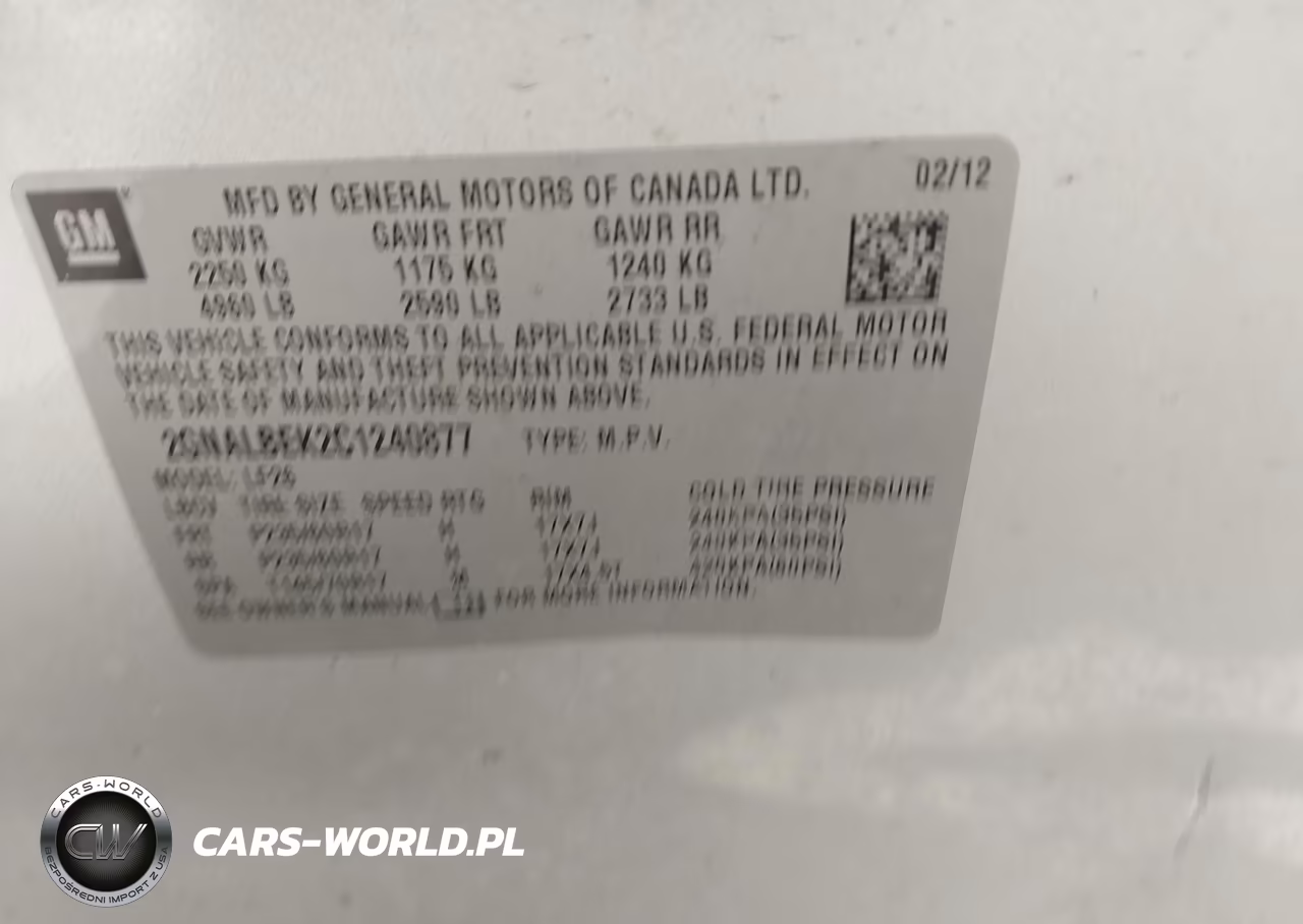 2012 Chevrolet Equinox Ls VIN:2GNALBEK2C1240877 - 9