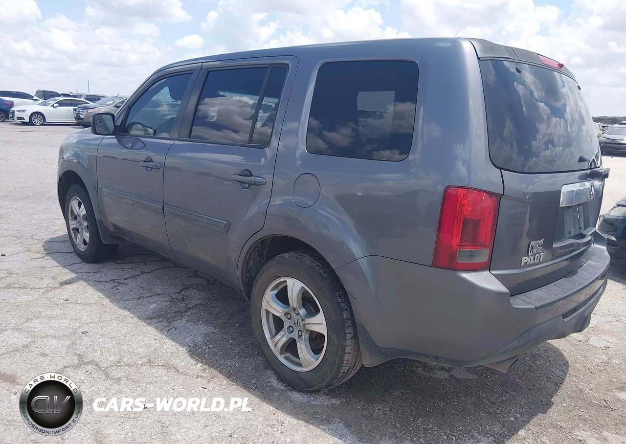 2014 Honda Pilot Ex VIN:5FNYF3H47EB003500 - 3