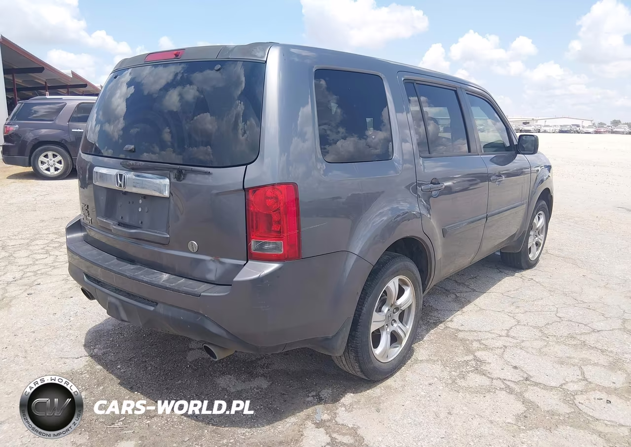 2014 Honda Pilot Ex VIN:5FNYF3H47EB003500 - 4