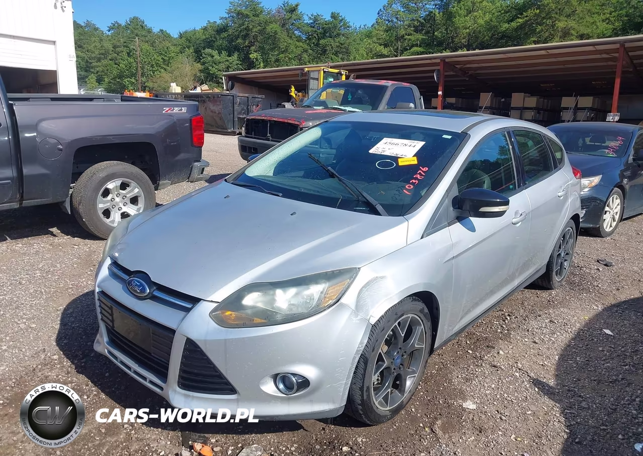 2013 Ford Focus Se VIN:1FADP3K29DL103876 - 2