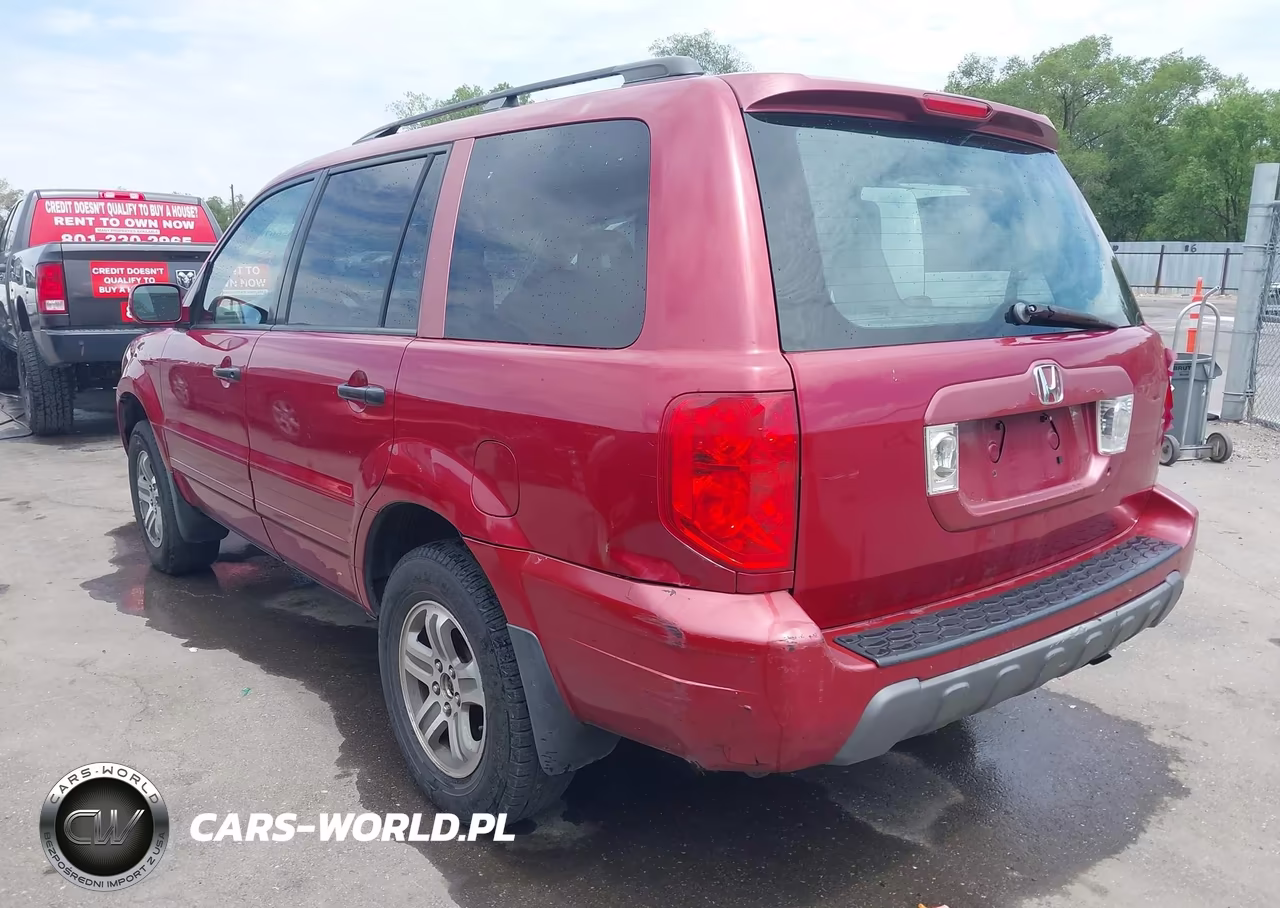2003 Honda Pilot Ex-L VIN:2HKYF18693H536470 - 3
