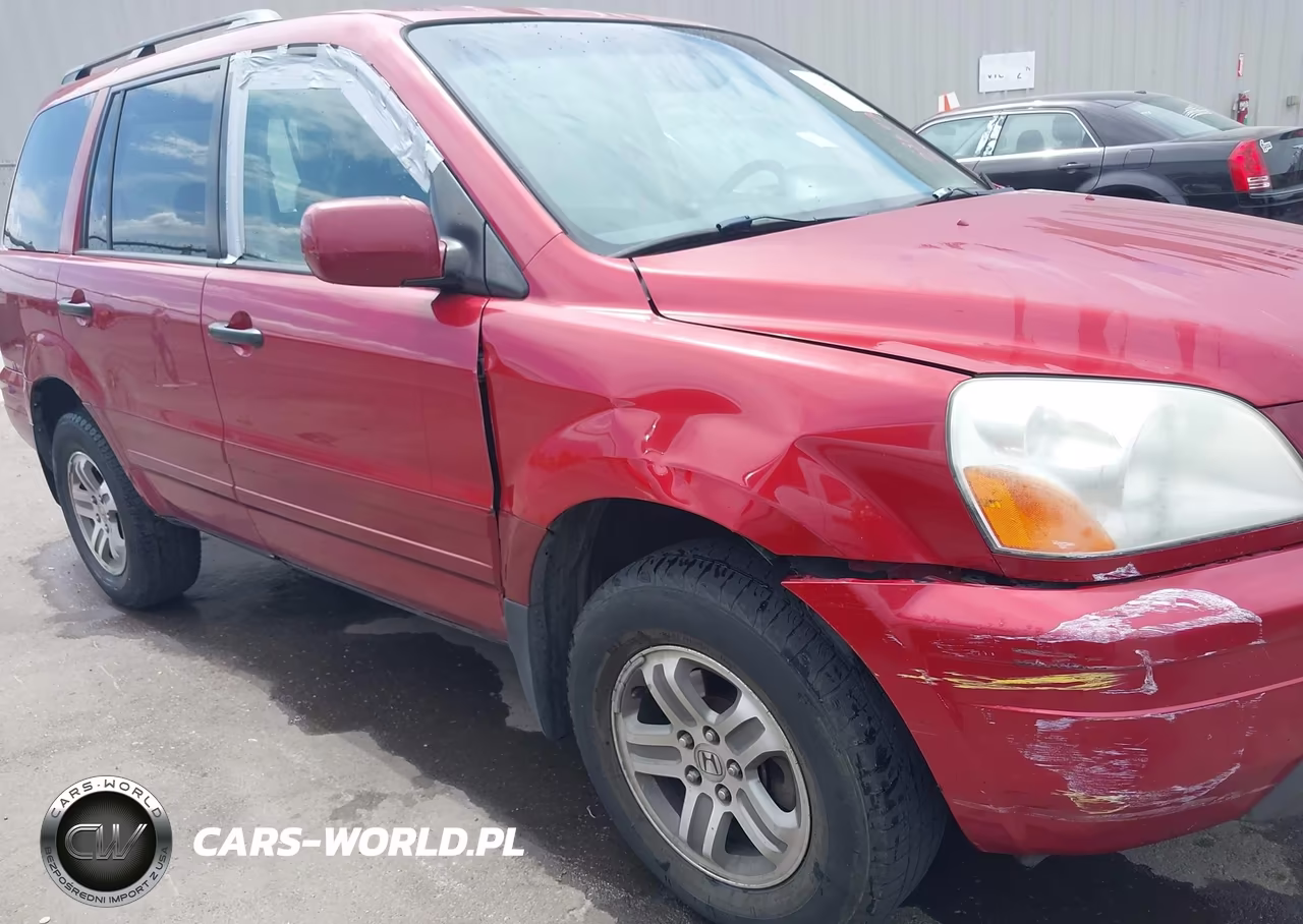 2003 Honda Pilot Ex-L VIN:2HKYF18693H536470 - 6