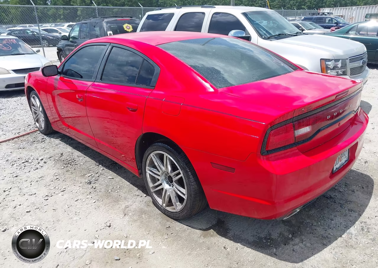 2013 Dodge Charger Police VIN:2C3CDXAG1DH608623 - 3