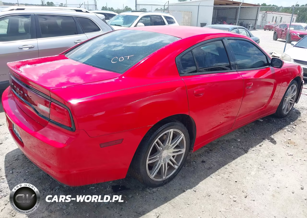 2013 Dodge Charger Police VIN:2C3CDXAG1DH608623 - 4
