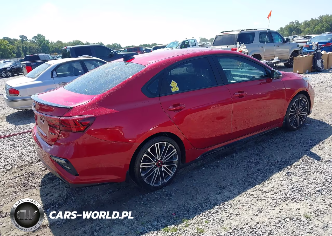 2021 Kia Forte Gt VIN:3KPF44AC6ME294774 - 4