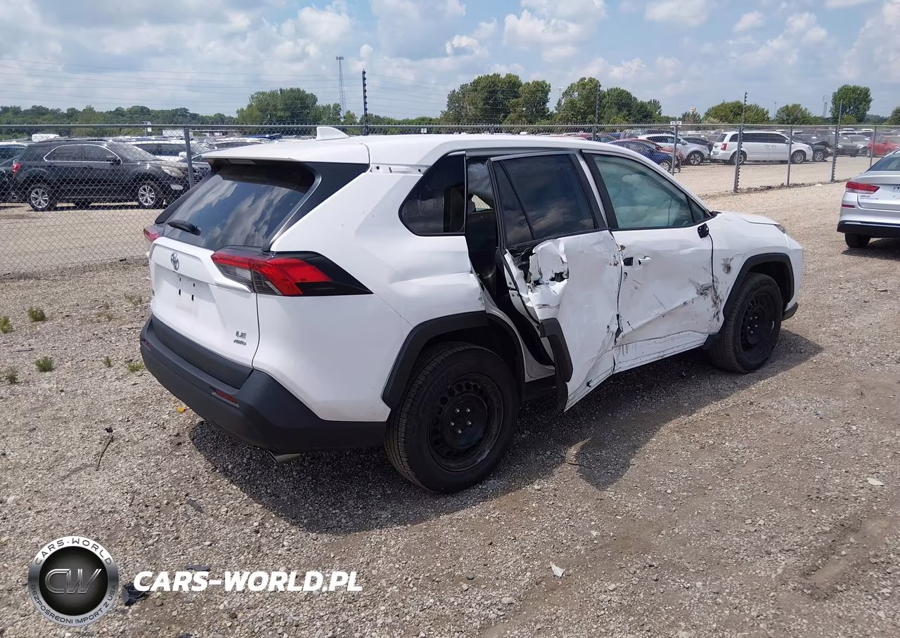 2022 Toyota Rav4 Le VIN:2T3G1RFV5NC296219 - 4