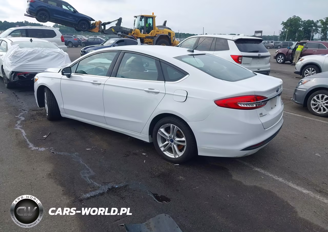2018 Ford Fusion Hybrid Se VIN:3FA6P0LU1JR127836 - 3