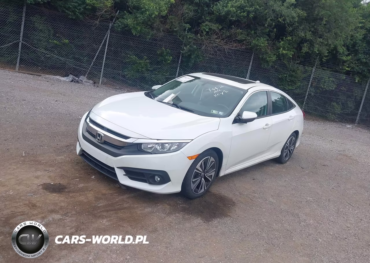 2017 Honda Civic Ex-L VIN:2HGFC1F70HH652217 - 2