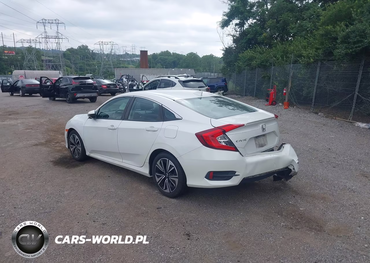 2017 Honda Civic Ex-L VIN:2HGFC1F70HH652217 - 3