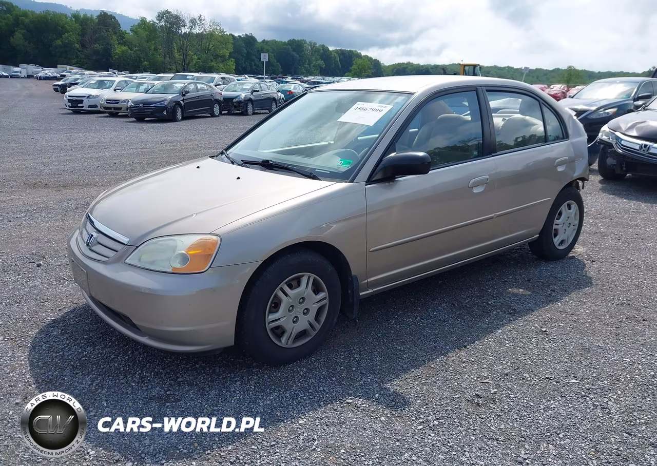 2002 Honda Civic Lx VIN:1HGES16562L036920 - 2