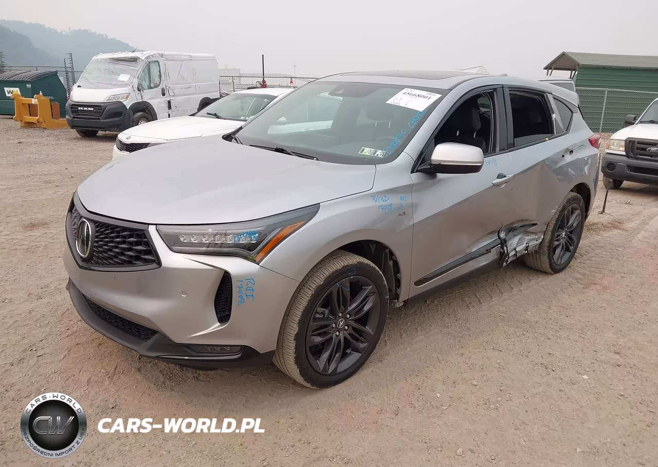 2023 Acura Rdx A-Spec Package VIN:5J8TC2H61PL016694 - 2