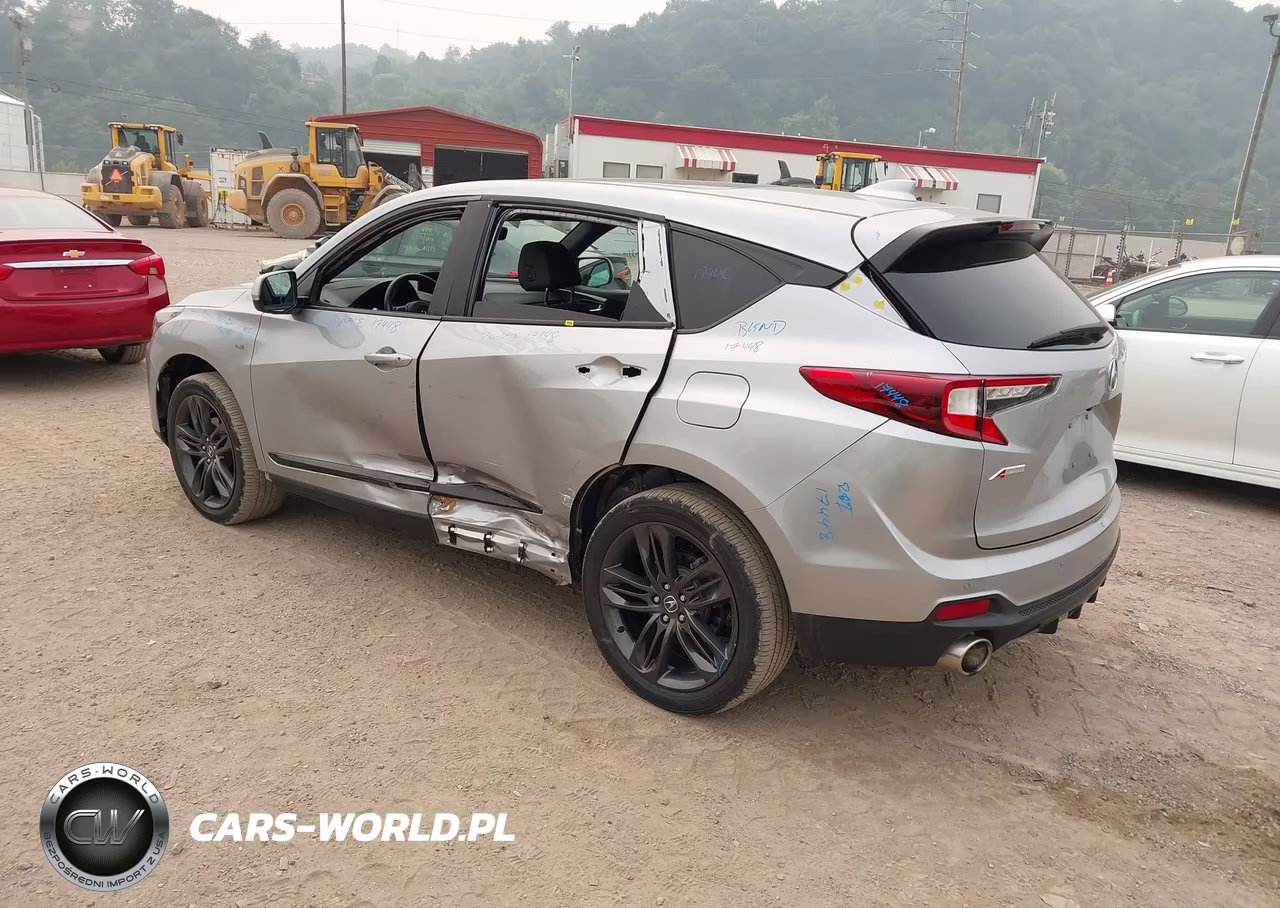 2023 Acura Rdx A-Spec Package VIN:5J8TC2H61PL016694 - 3