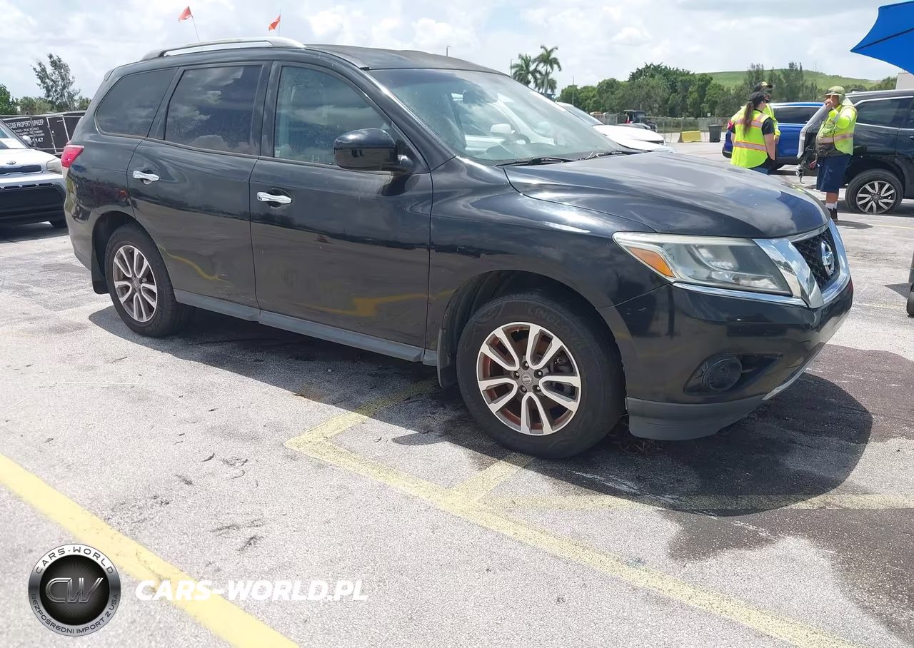 2013 Nissan Pathfinder Sv VIN:5N1AR2MN6DC676237 - 1