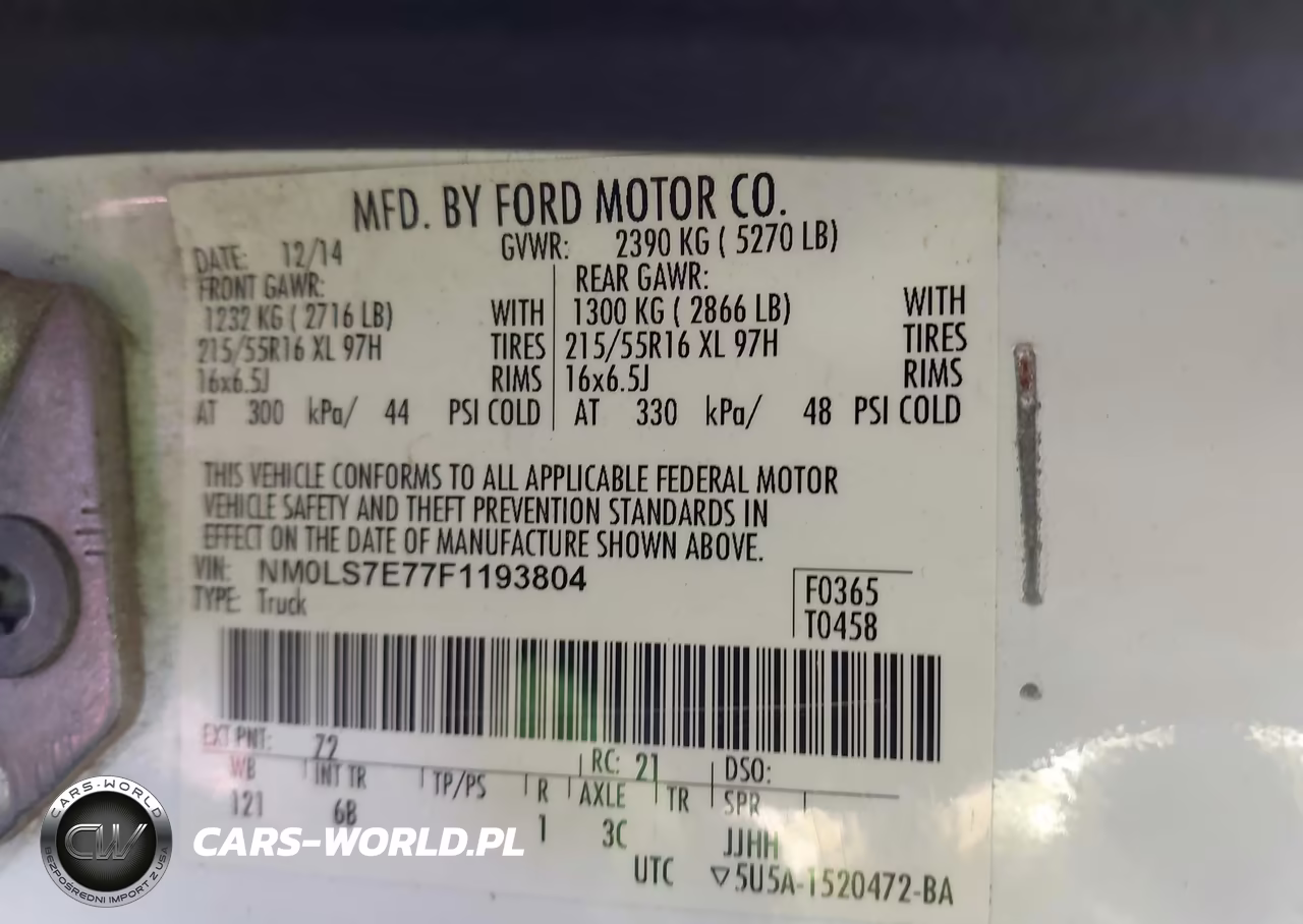 2015 Ford Transit Connect Xl VIN:NM0LS7E77F1193804 - 9