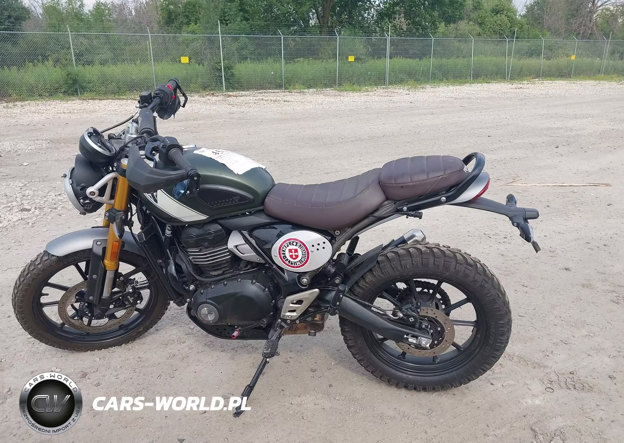 2024 Triumph Motorcycle Scrambler 400 X VIN:SMTT147Y7RNA01549 - 13