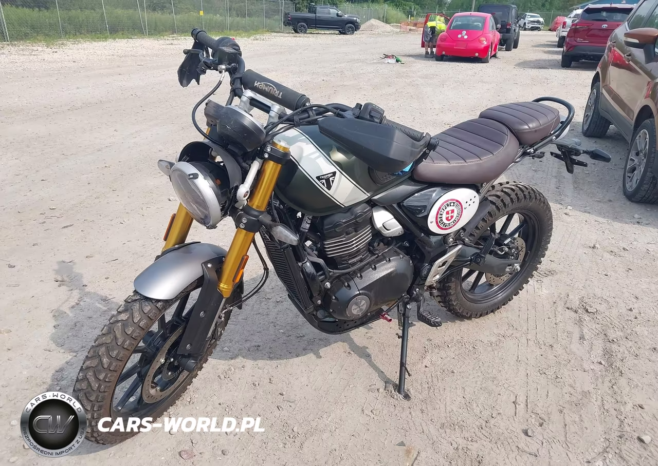 2024 Triumph Motorcycle Scrambler 400 X VIN:SMTT147Y7RNA01549 - 2