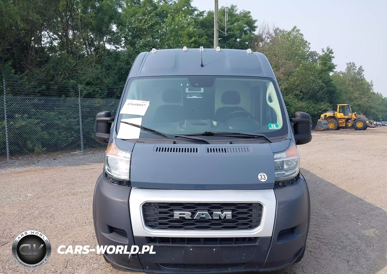 2021 Ram Promaster 3500 Cargo Van High Roof 159 Wb Ext VIN:3C6MRVJG3ME535764 - 12