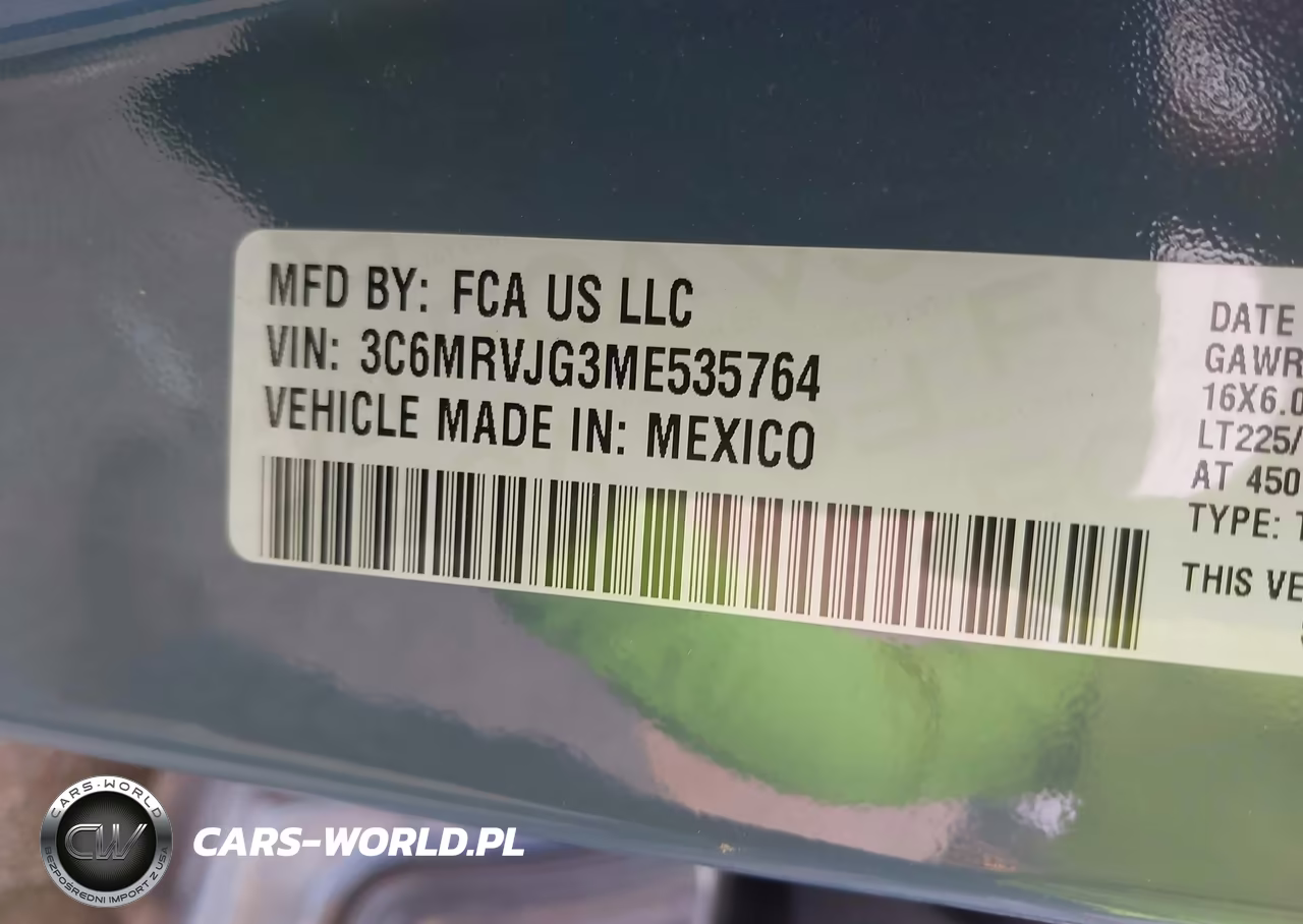 2021 Ram Promaster 3500 Cargo Van High Roof 159 Wb Ext VIN:3C6MRVJG3ME535764 - 9