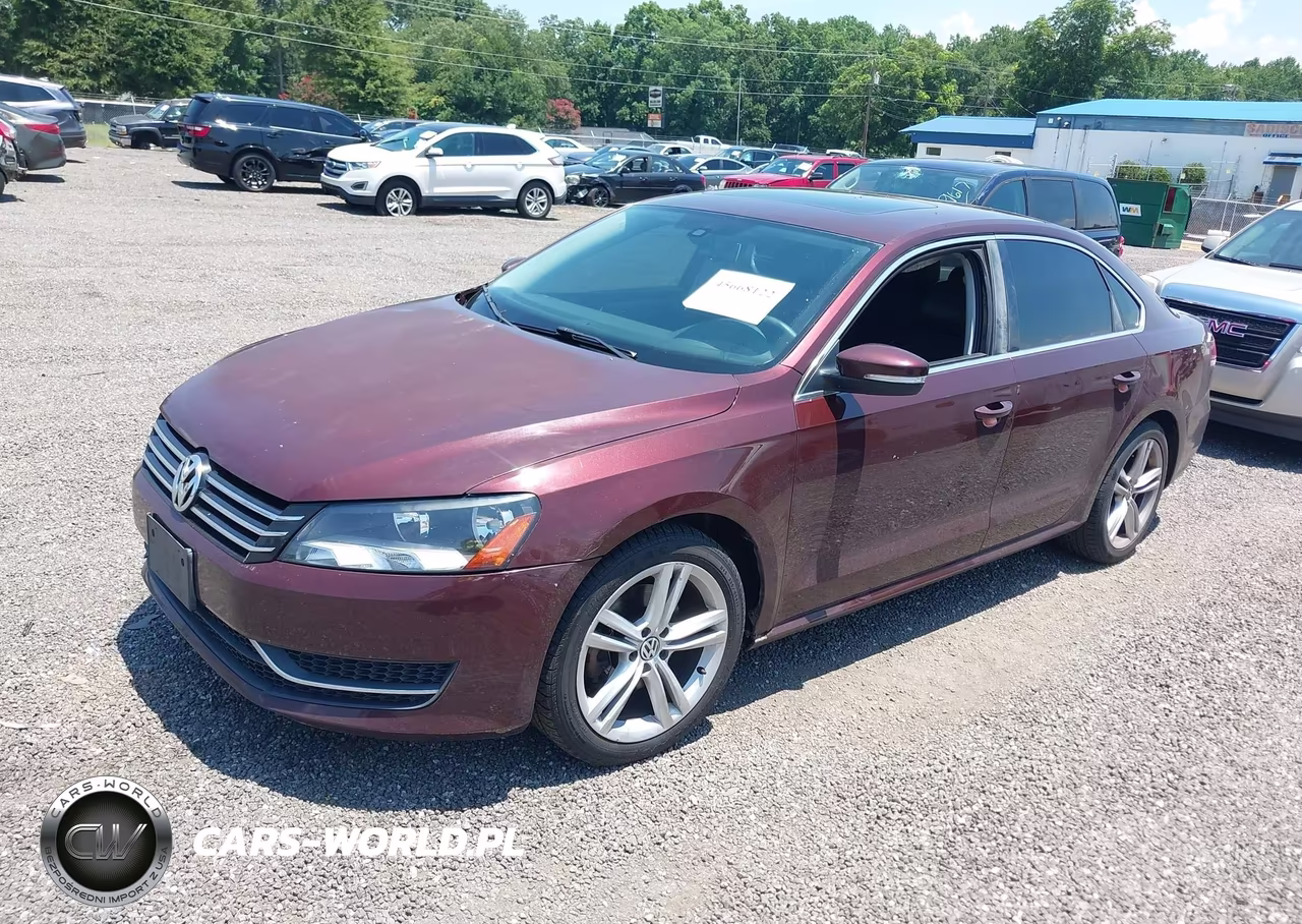 2014 Volkswagen Passat 1.8T Se VIN:1VWBT7A39EC051873 - 2