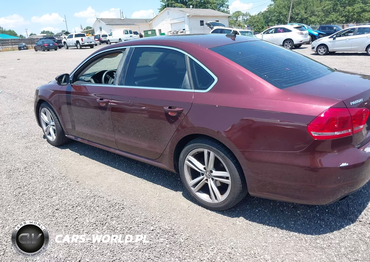 2014 Volkswagen Passat 1.8T Se VIN:1VWBT7A39EC051873 - 3