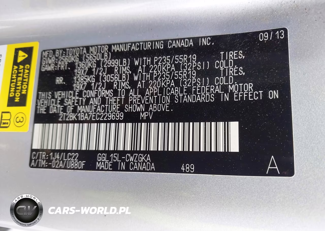 2014 Lexus Rx 350 F Sport VIN:2T2BK1BA7EC229699 - 9