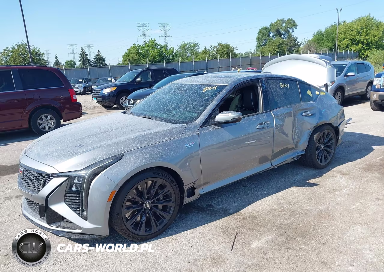 2025 Cadillac Ct5-V V-Series Blackwing Rwd VIN:1G6D25R68S0860072 - 2