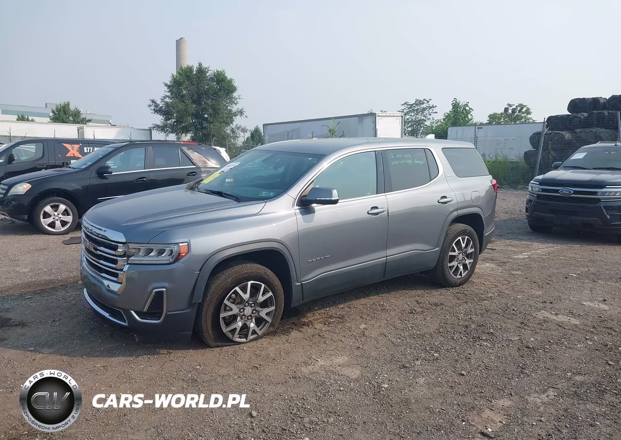 2020 GMC Acadia Fwd Sle VIN:1GKKNKLA2LZ142462 - 2