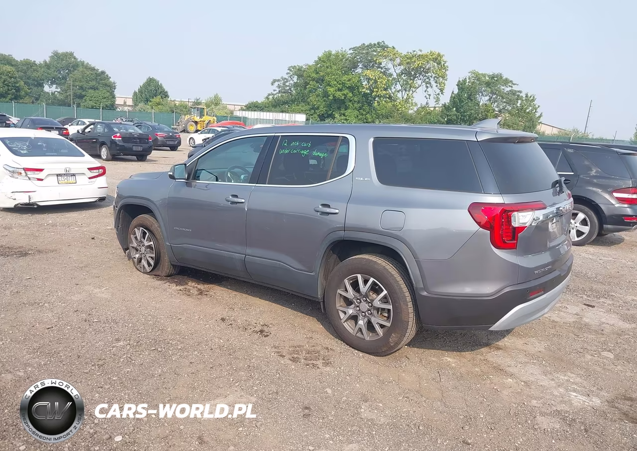 2020 GMC Acadia Fwd Sle VIN:1GKKNKLA2LZ142462 - 3