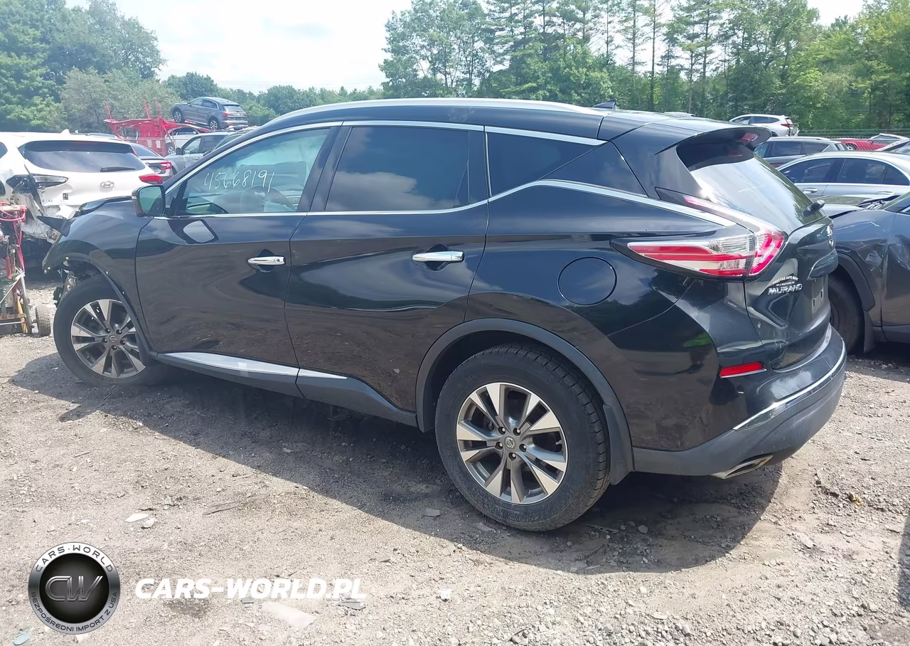 2015 Nissan Murano Sl VIN:5N1AZ2MH4FN263962 - 3