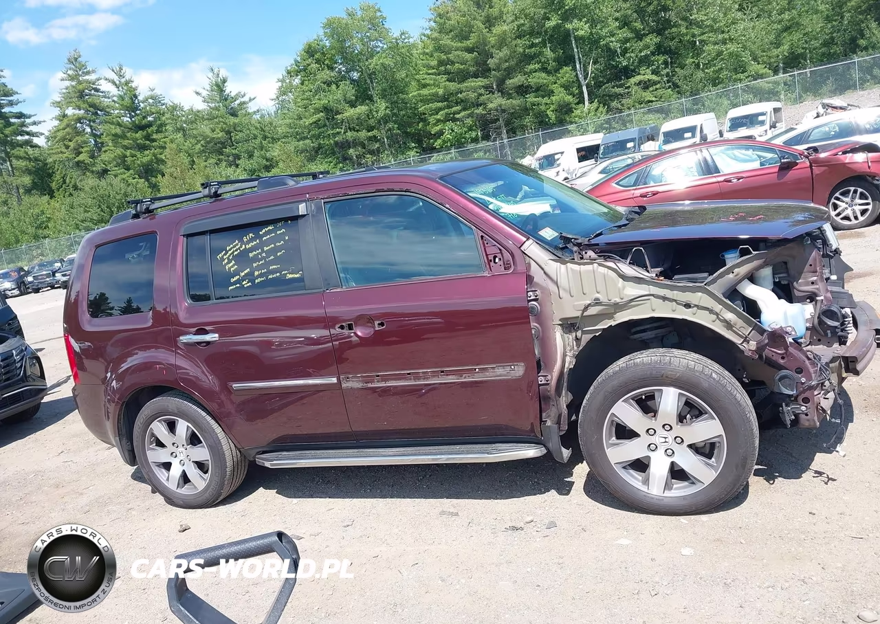 2014 Honda Pilot Touring VIN:5FNYF4H95EB052356 - 14