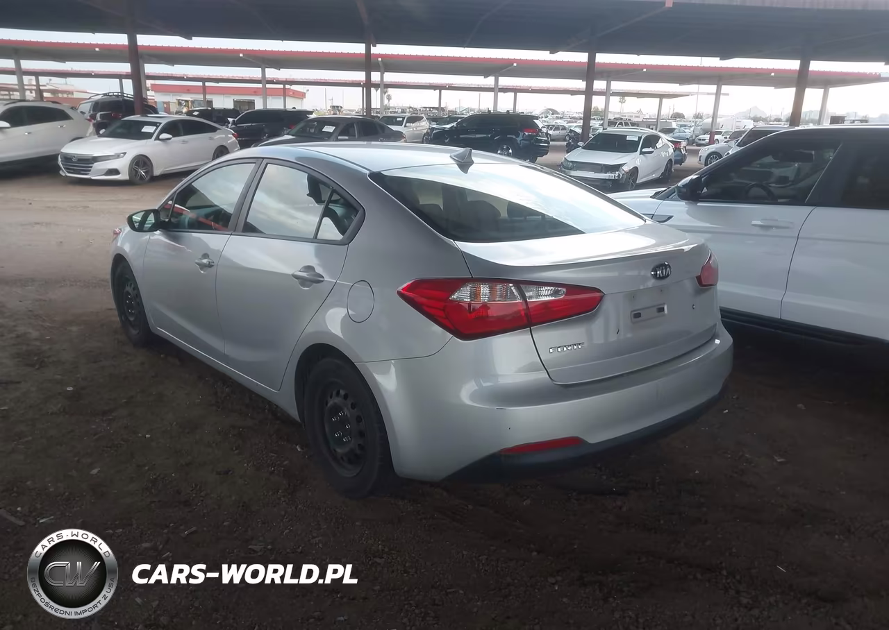 2015 Kia Forte Lx VIN:KNAFK4A63F5371533 - 3
