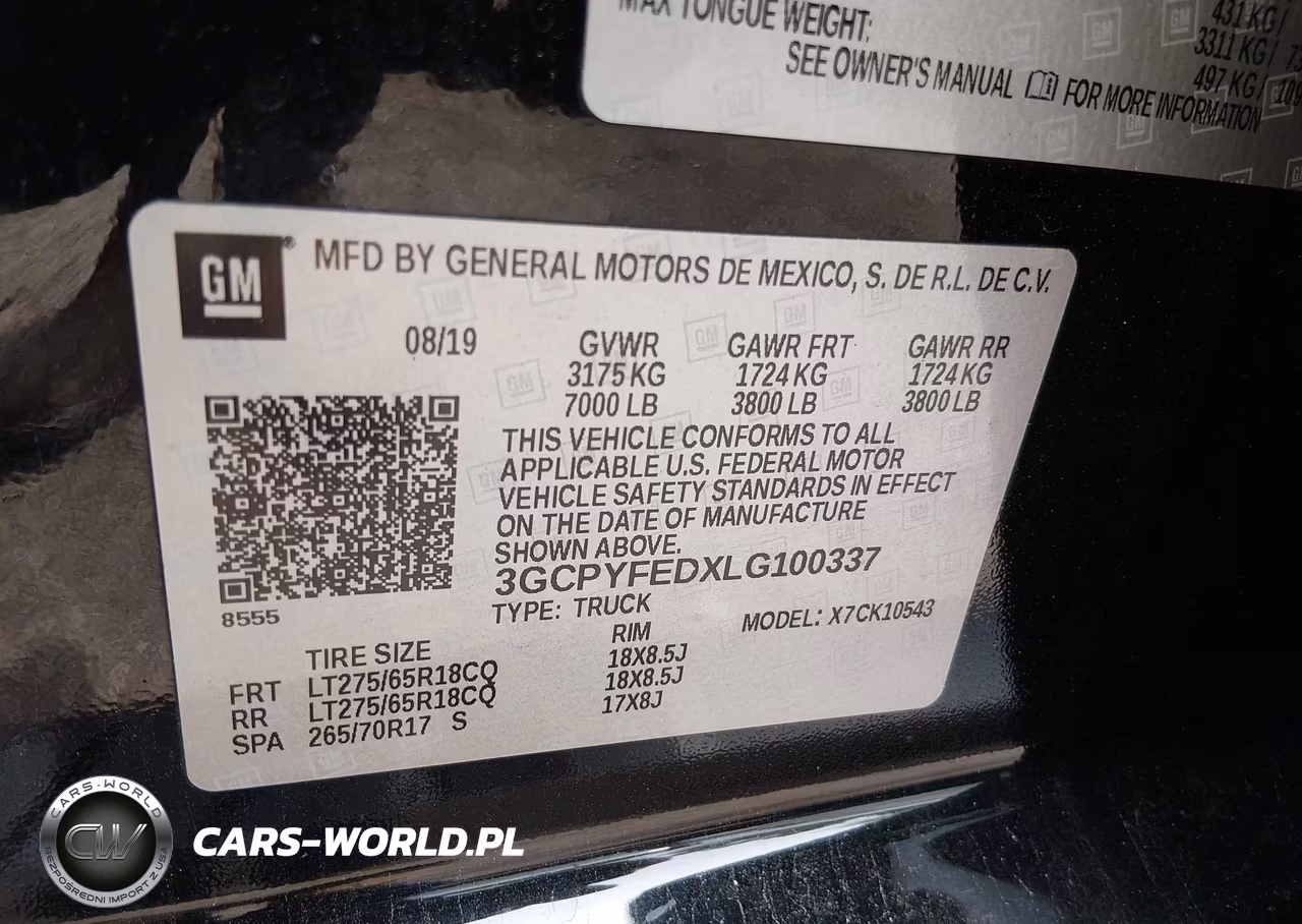 2020 Chevrolet Silverado 1500 VIN:3GCPYFEDXLG100337 - 9