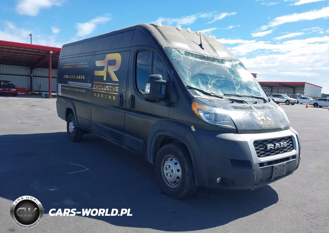 2022 Ram Promaster 3500 Cargo Van High Roof 159 Wb Ext