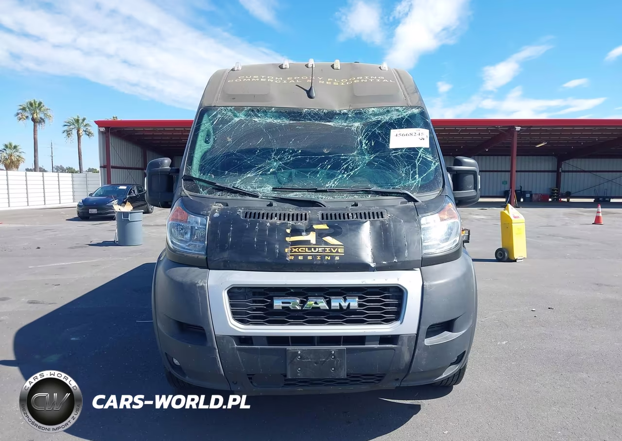 2022 Ram Promaster 3500 Cargo Van High Roof 159 Wb Ext VIN:3C6MRVJGXNE136254 - 12