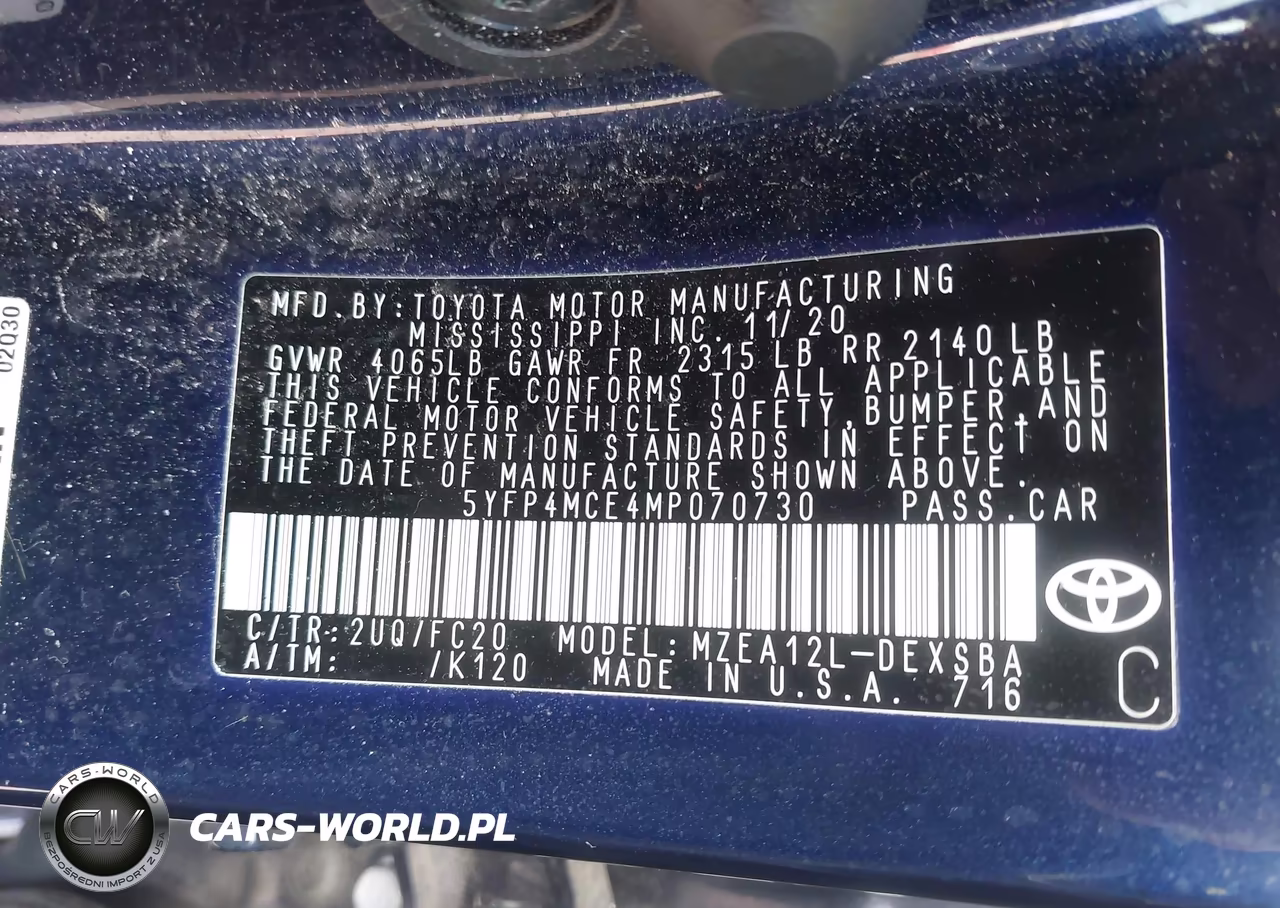 2021 Toyota Corolla Se VIN:5YFP4MCE4MP070730 - 9