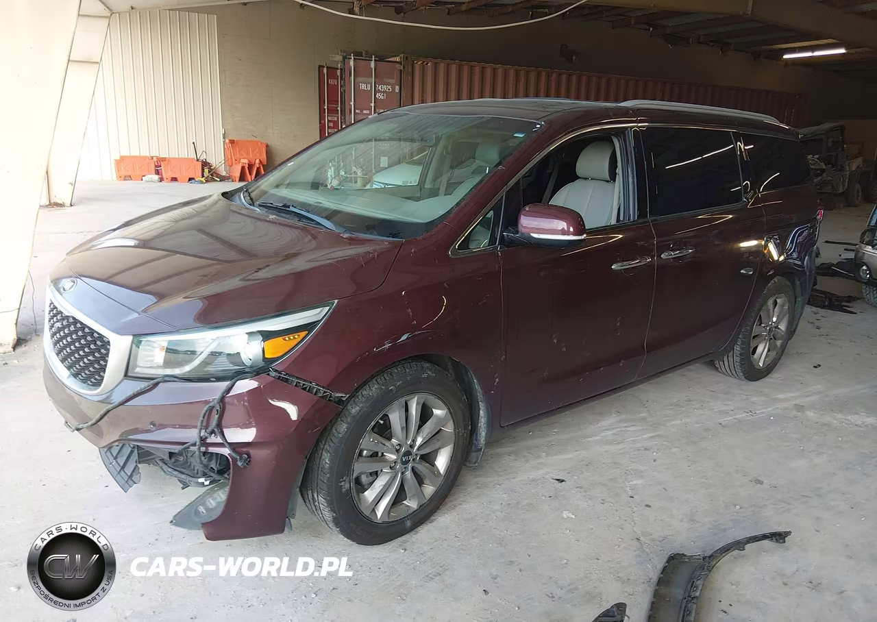 2015 Kia Sedona Sx Luxury VIN:KNDME5C19F6020306 - 2