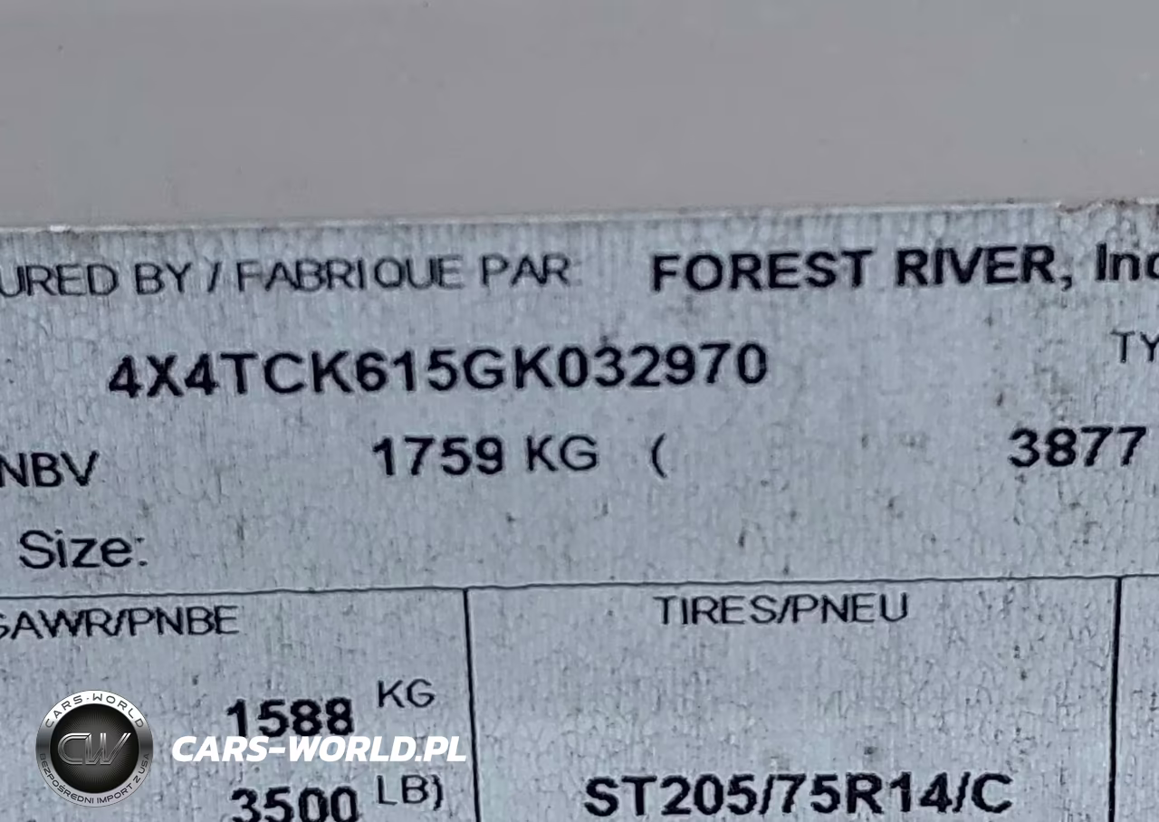2016 Forest River Other VIN:4X4TCK615GK032970 - 14
