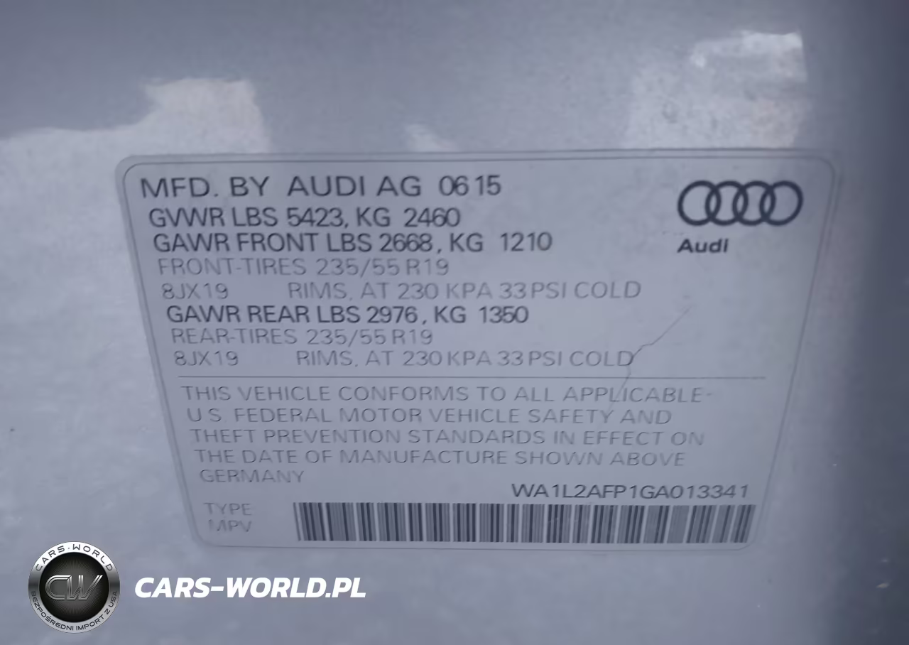 2016 Audi Q5 2.0T Premium VIN:WA1L2AFP1GA013341 - 9
