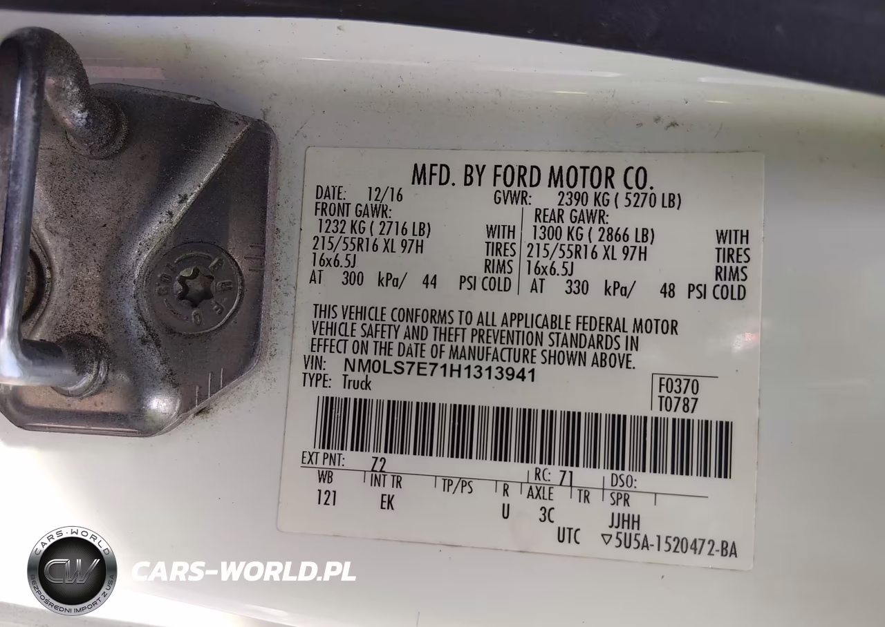 2017 Ford Transit Connect Xl VIN:NM0LS7E71H1313941 - 9