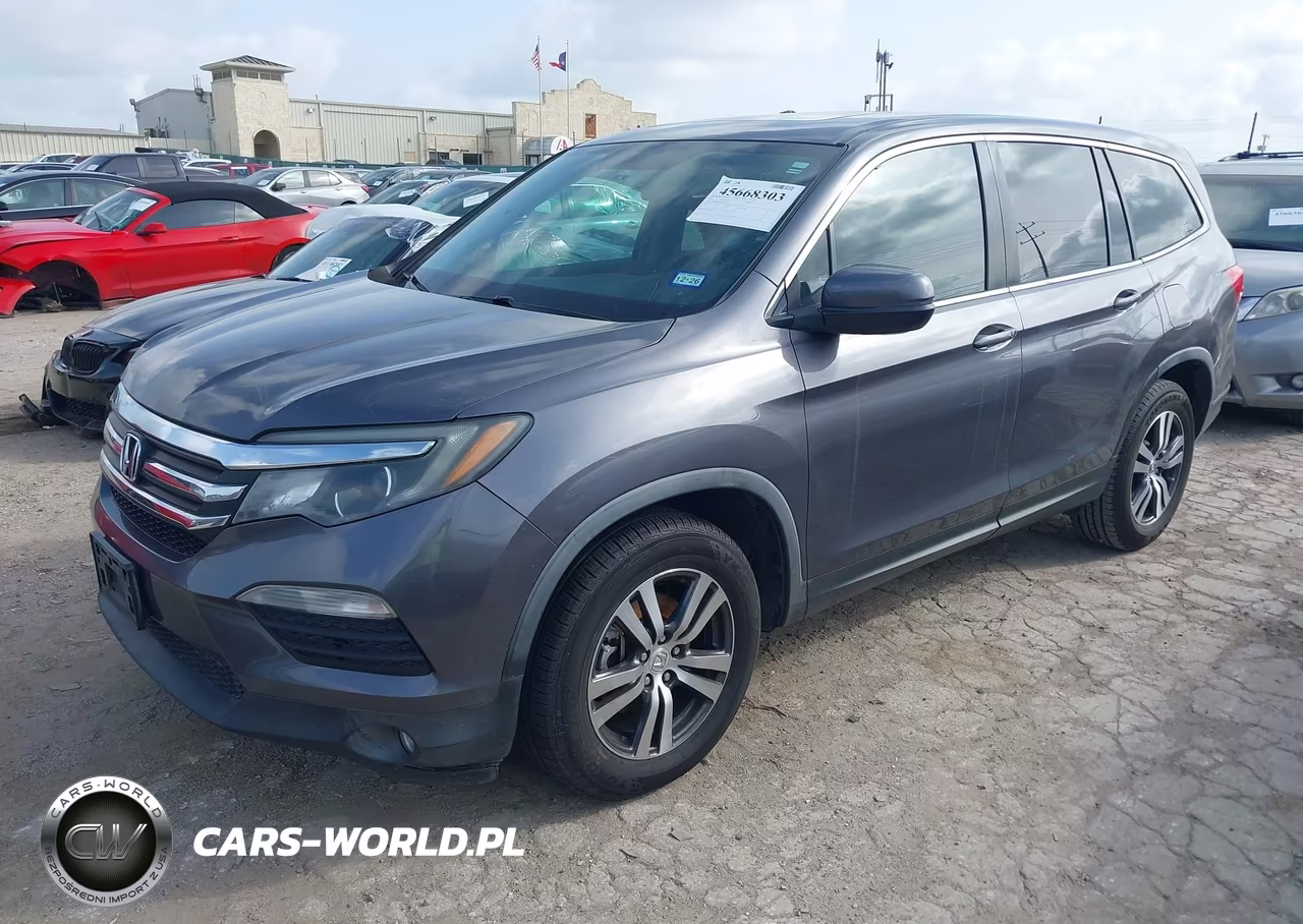 2017 Honda Pilot Ex-L VIN:5FNYF5H55HB040926 - 2
