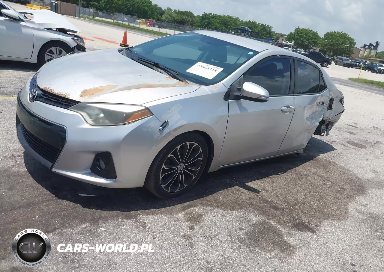 2014 Toyota Corolla S Plus VIN:2T1BURHEXEC124727 - 2