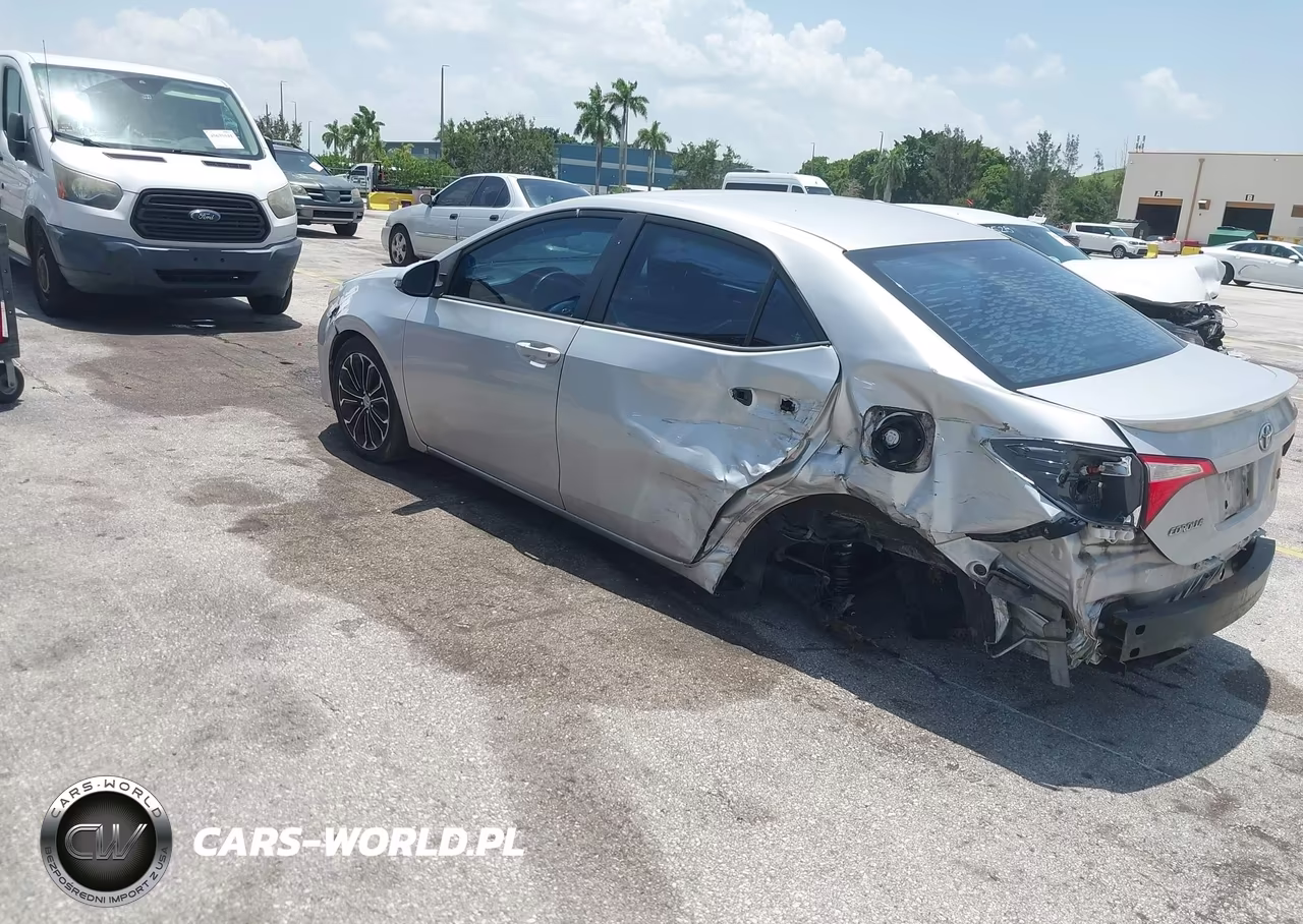 2014 Toyota Corolla S Plus VIN:2T1BURHEXEC124727 - 3