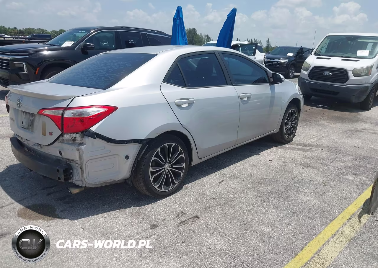 2014 Toyota Corolla S Plus VIN:2T1BURHEXEC124727 - 4