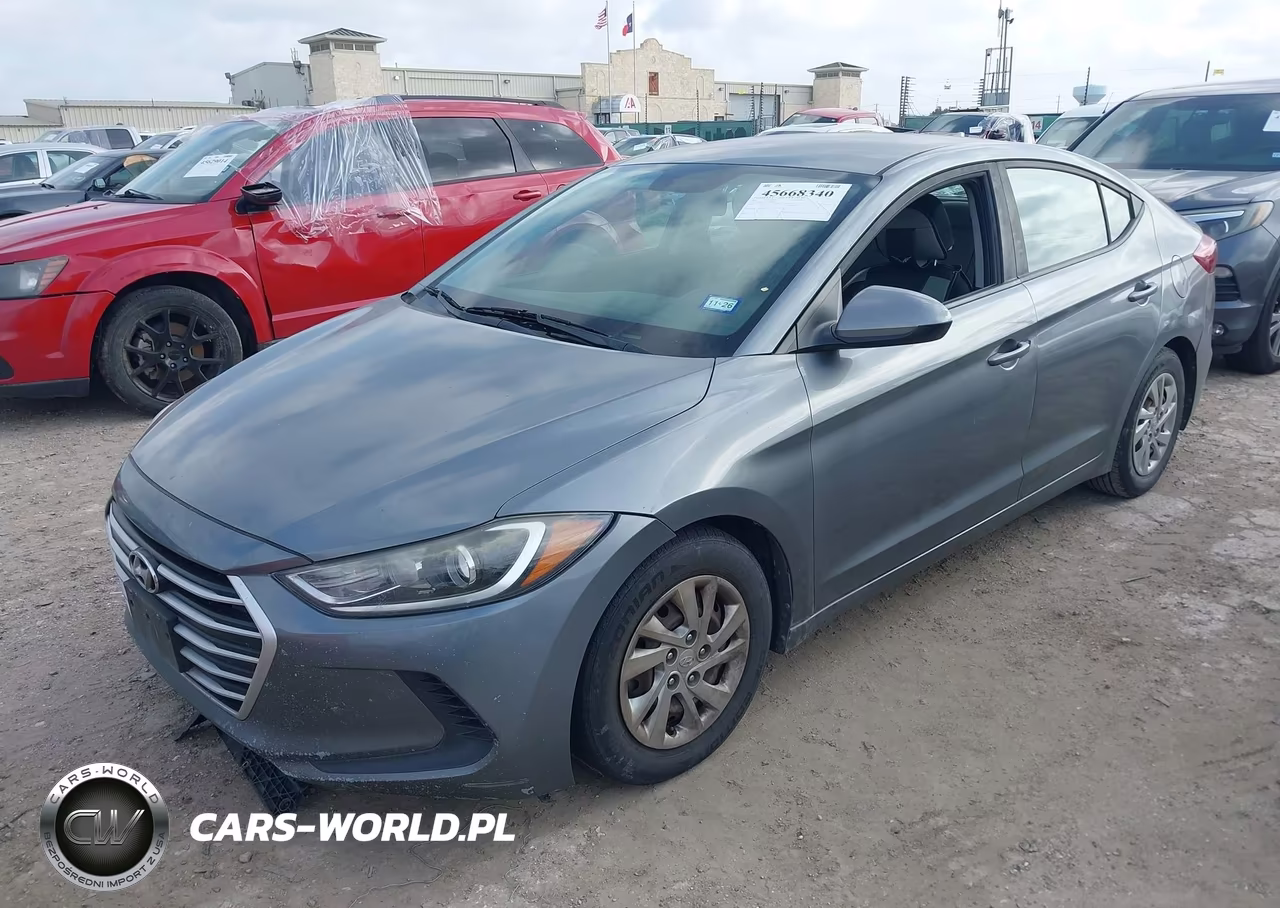 2017 Hyundai Elantra Se VIN:KMHD74LF2HU078803 - 2