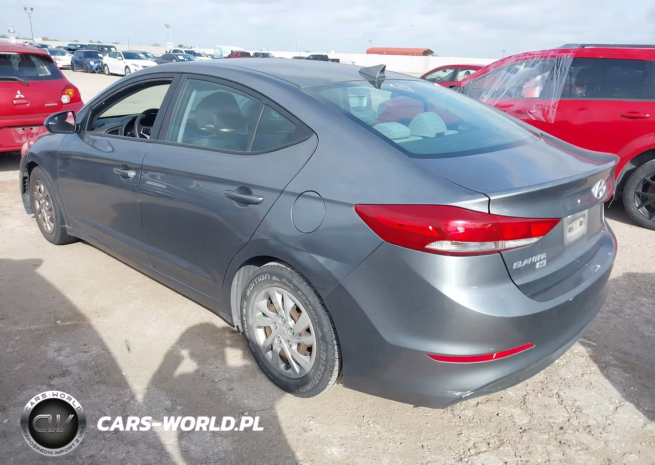 2017 Hyundai Elantra Se VIN:KMHD74LF2HU078803 - 3