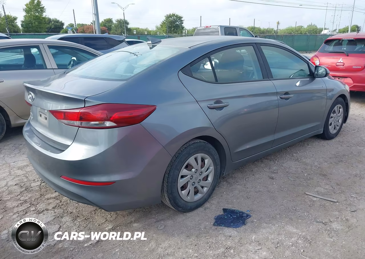2017 Hyundai Elantra Se VIN:KMHD74LF2HU078803 - 4