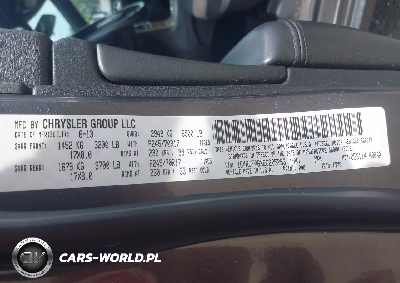 2014 Jeep Grand Cherokee Laredo VIN:1C4RJFAGXEC205253 - 9