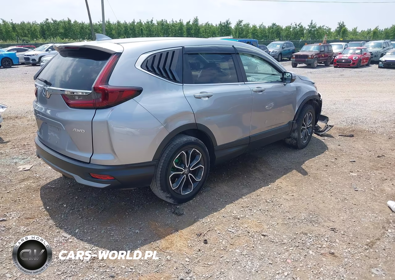 2020 Honda Cr-V Awd Ex VIN:2HKRW2H52LH690844 - 4